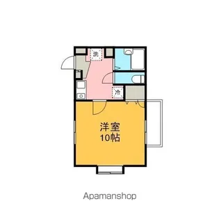 エクセレントハイツ【203号室】の間取り
