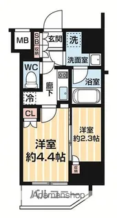 ARCOBALENO MINAMISENJU【3階】の間取り