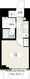ラヴェニール横浜蒔田【5階】の間取り