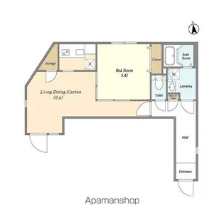 T’S GARDEN西小山【3階】の間取り