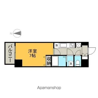 レジデンス名古屋千代田【301号室】の間取り