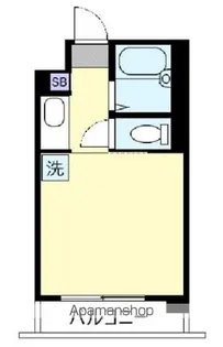 エルウィング立川二番館【203号室】の間取り