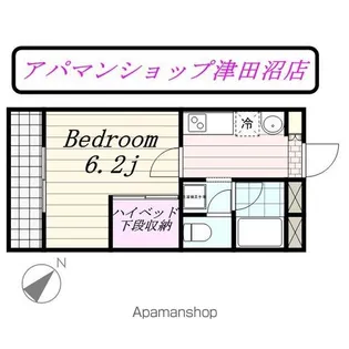リブリ・チヒロ 壱番館【1階】の間取り