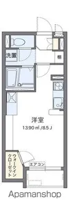 ミランダゾンマー【1階】の間取り