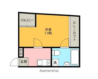 コンフォート泉【2階】の間取り