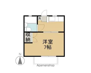 マーガレットA【202号室】の間取り