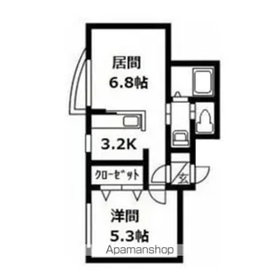 ラガーハイム本郷通【401号室】の間取り