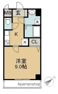 プリミエール常滑駅前【4階】の間取り