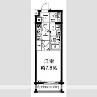東京都中野区中央3丁目【マンション】の間取り