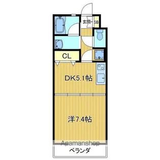 グレイスコートⅢ【1階】の間取り