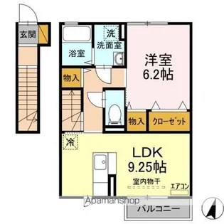 コルテ【2階】の間取り