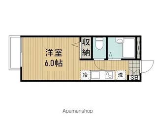 東京都杉並区下井草3丁目【アパート】の間取り