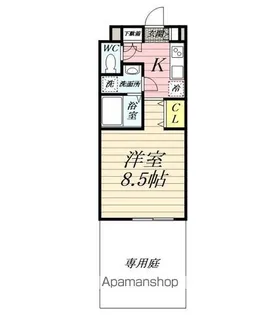 アゼリア鎌倉B棟【1階】の間取り