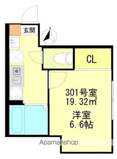 BASE【3階】の間取り