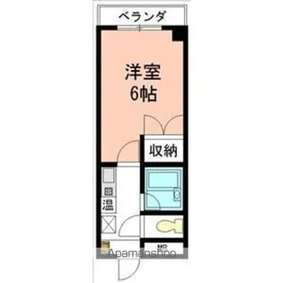 ドミトリー518【4階】の間取り