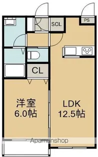 FUTURA日吉(フトゥーラヒヨシ)【3階】の間取り