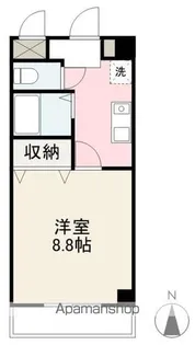 LIEBE T&M【207号室】の間取り