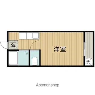 グリーンハイツ【103号室】の間取り