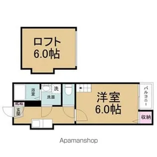 アイビス白壁【1階】の間取り