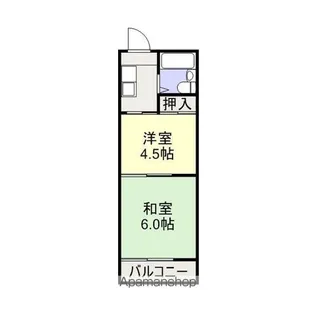 グランドールマンション【310号室】の間取り
