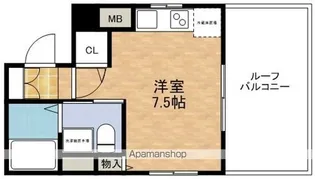 ストリーム江坂【503号室】の間取り