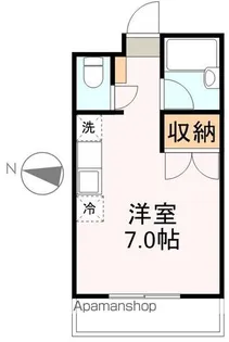 リモーブル旭ヶ丘【3階】の間取り
