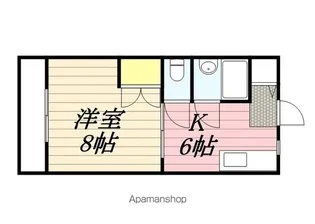 クレイドル【2階】の間取り