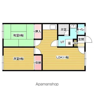 サンフィルⅠ【3階】の間取り