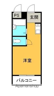 サンステージ山城【407号室】の間取り