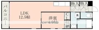 DMT OLIVE【2階】の間取り