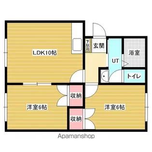 メイフェアー南町【1階】の間取り