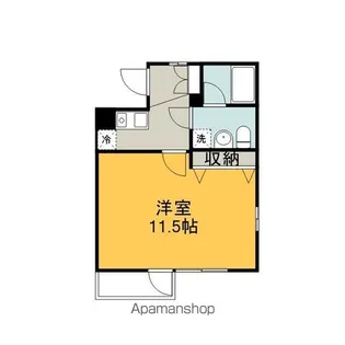長谷川マンションセブン【1階】の間取り