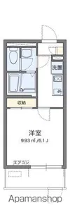 レオネクストコージーハウス赤坂【1階】の間取り