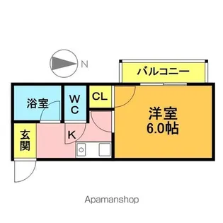 R−BOX OHISHI【101号室】の間取り