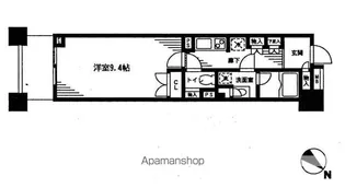 レジディア日本橋馬喰町【3階】の間取り