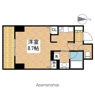 CASSIA車道(旧:クリオ車道)【7階】の間取り