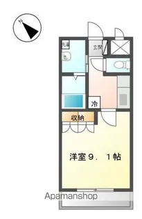 グランドイーストⅡ【1階】の間取り