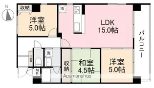 STAGE ONE(ステージワン)【4階】の間取り