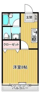 楠Ⅱ【S101号室】の間取り