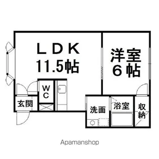 HSビル【2階】の間取り