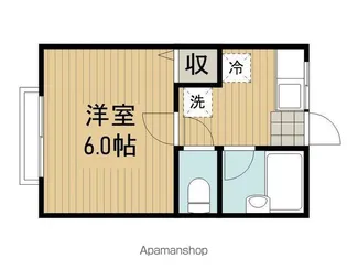 ハイツファミーユ【2階】の間取り