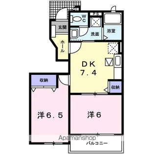 グランドステージC【2階】の間取り