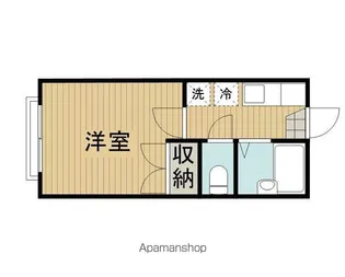 エクセルK【203号室】の間取り