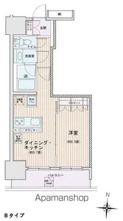 エスティメゾン錦糸町Ⅱ【9階】の間取り