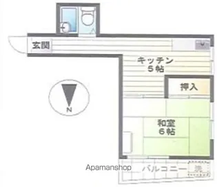 船坂ビル【3階】の間取り