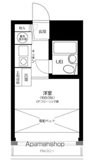 ピアレス上池袋【2階】の間取り