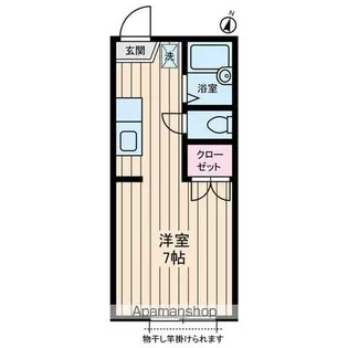アネスタ赤羽【2階】の間取り