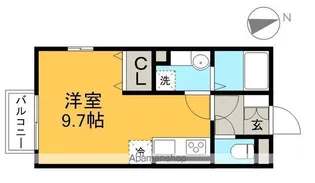 コージーコート【1階】の間取り