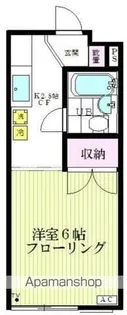 辺見コンパウンド【2階】の間取り