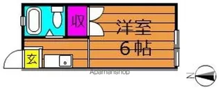 みよハイツ【101号室号室】の間取り